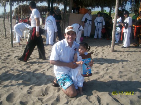 Subcampeona Baby Karate 2012 Tecolutla